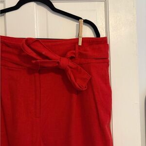 Boden Wide-leg Tie-Waist Pants - Size 14